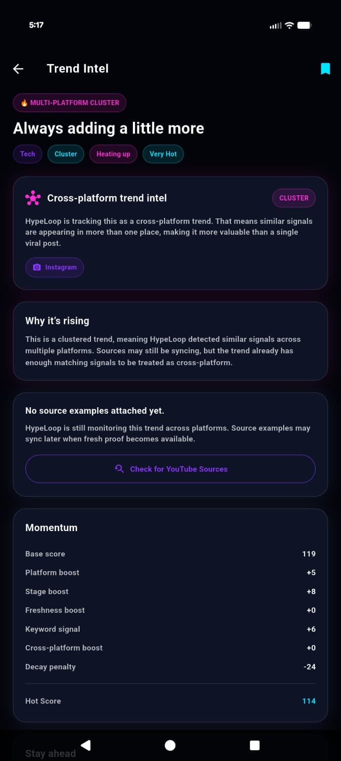 HypeLoop screenshot